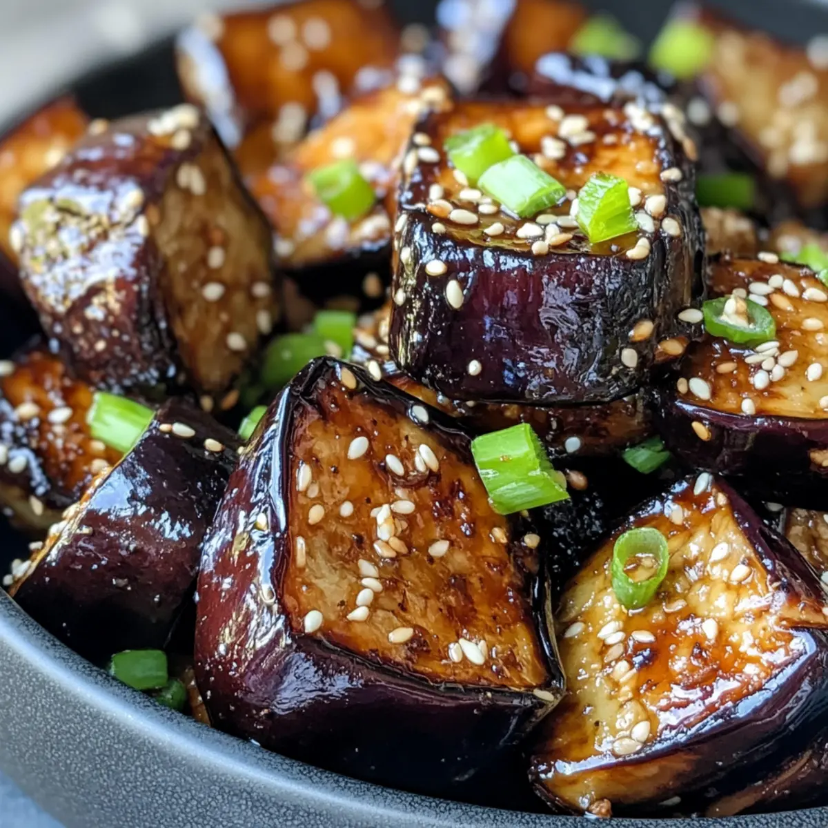 Miso Glazed Eggplant: A Deliciously Sweet Umami Surprise
