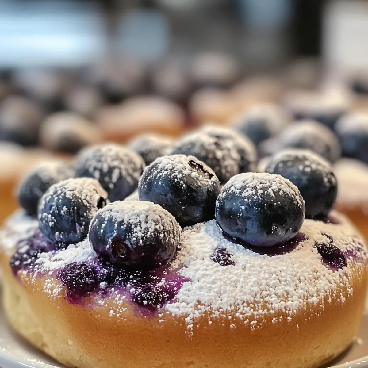 Lavender Blueberry Tea Cakes for a Charming Afternoon Treat