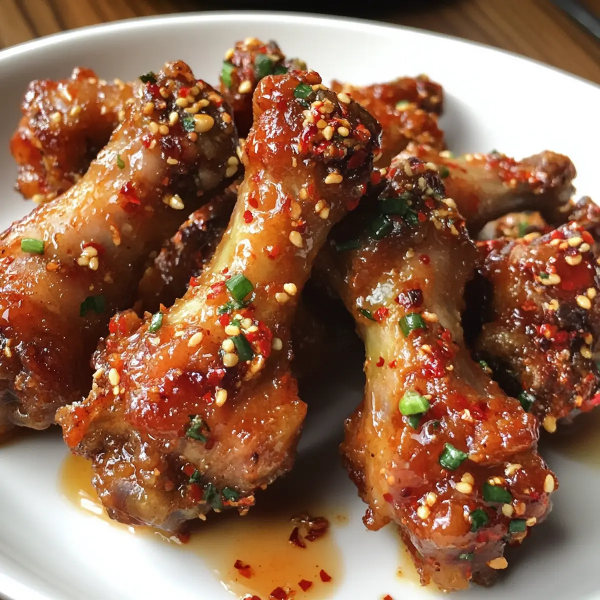 Sweet n’ Spicy Chicken Lollipop