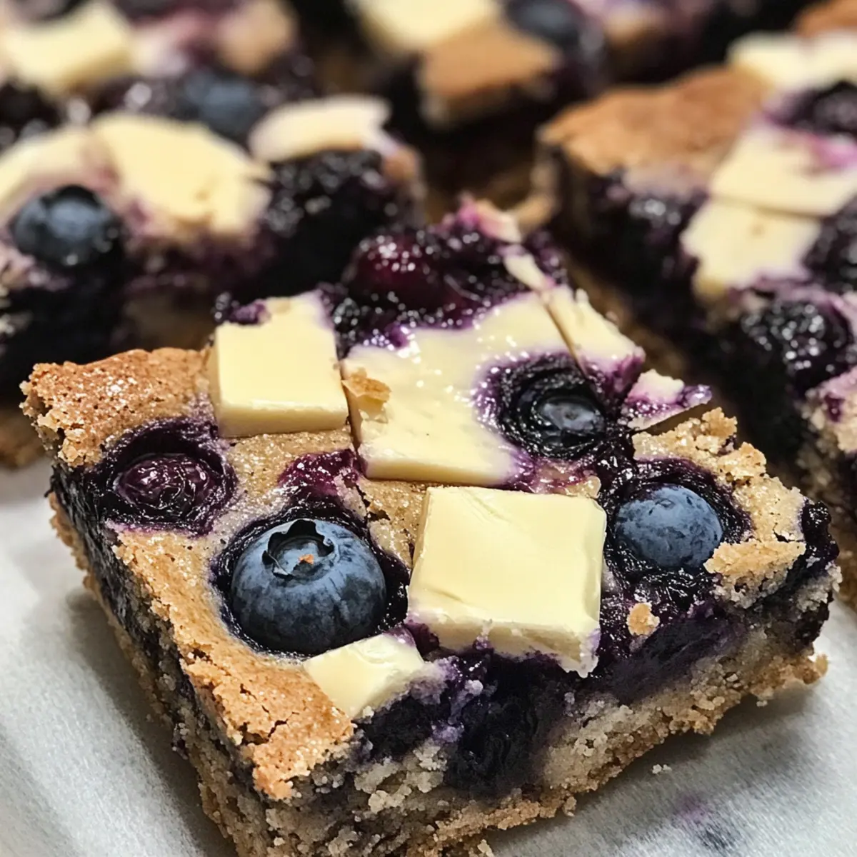 Chewy Blueberry Blondies That Everyone Will Love