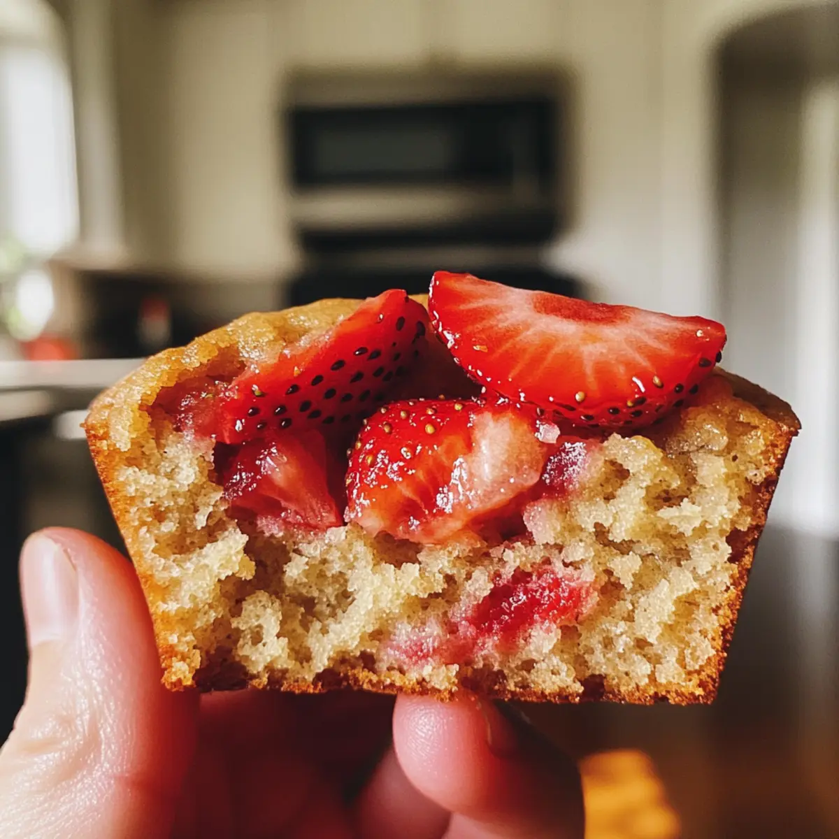 Strawberry Protein Muffins: Healthy, Guilt-Free Delight
