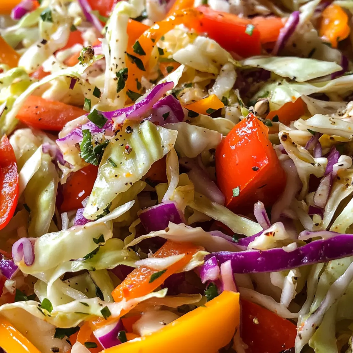 Delicious Greek Cabbage Salad: A Fresh Twist on Coleslaw