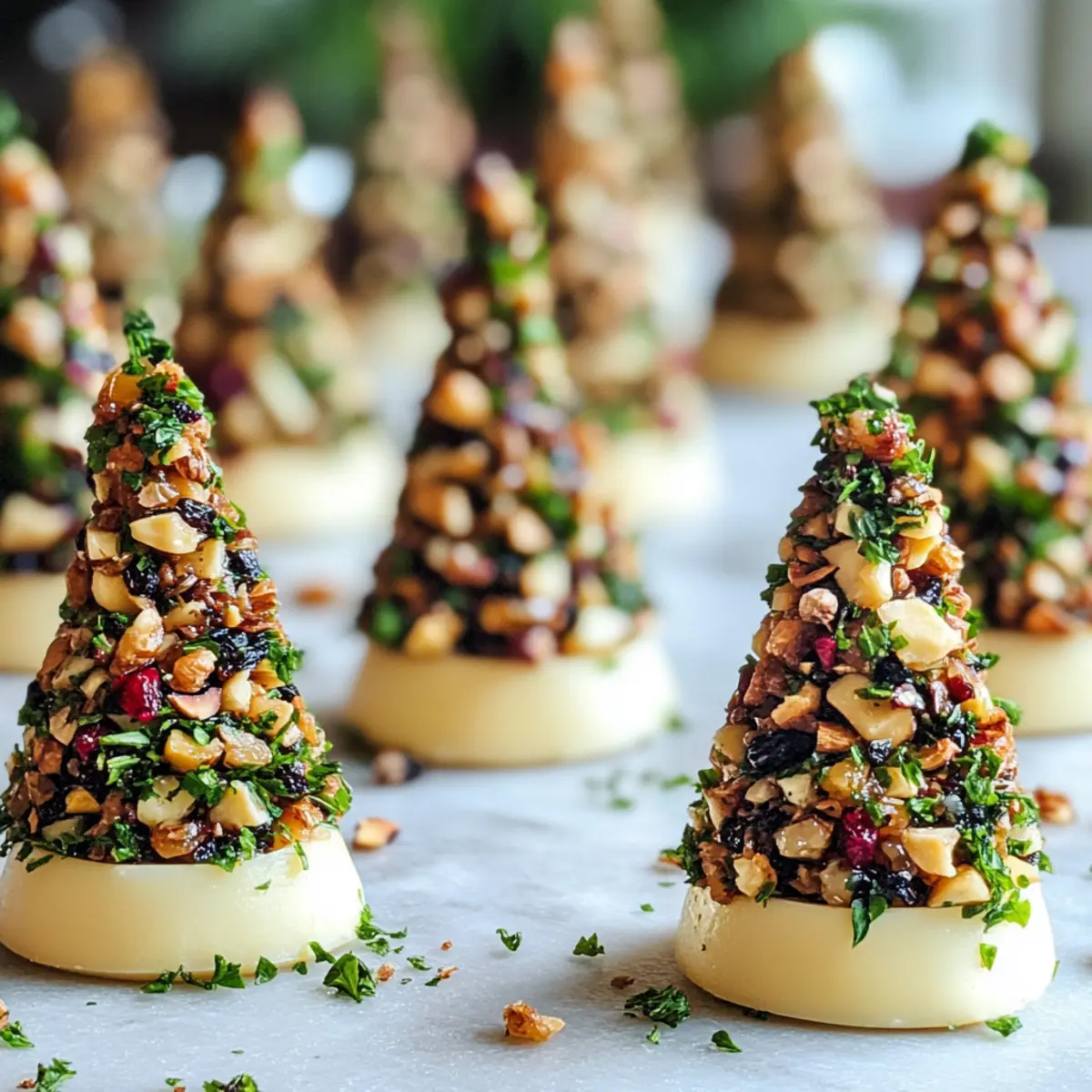 Mini Brie Christmas Trees That Wow Guests Effortlessly