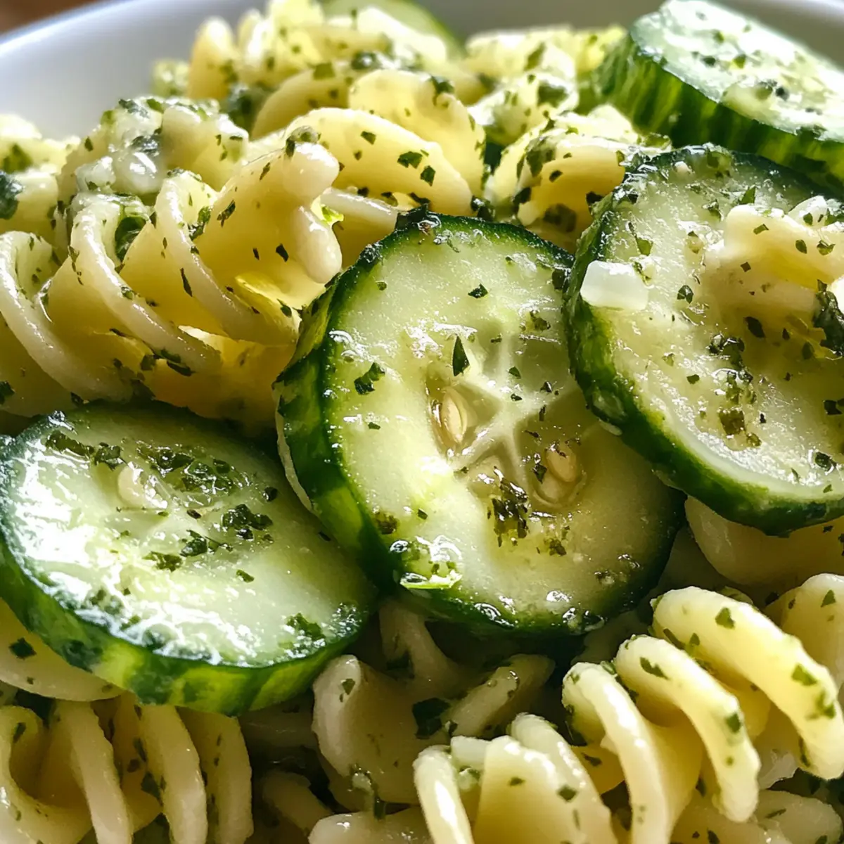 Deliciously Healthy Cucumber Pasta Salad for Summer Bliss