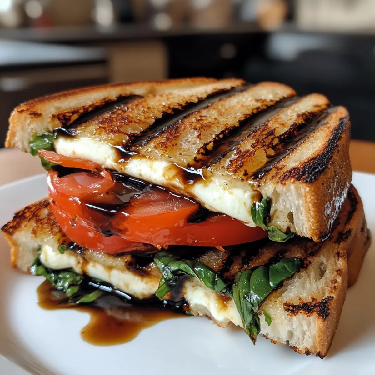 Caprese Panini: Quick and Gourmet Cafe-Style Delight