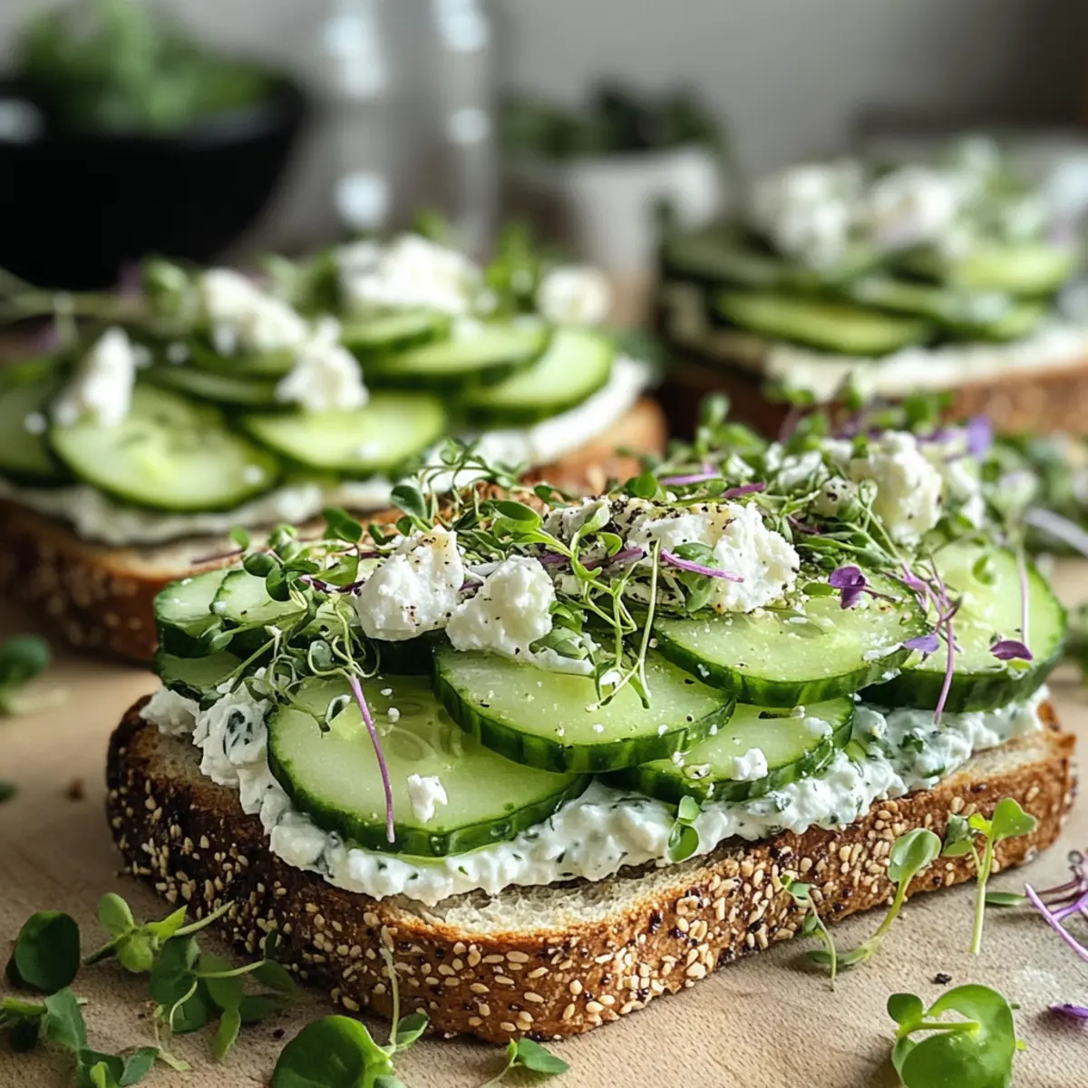 Refreshing Cucumber Salad Sandwiches for a Light Lunch Delight