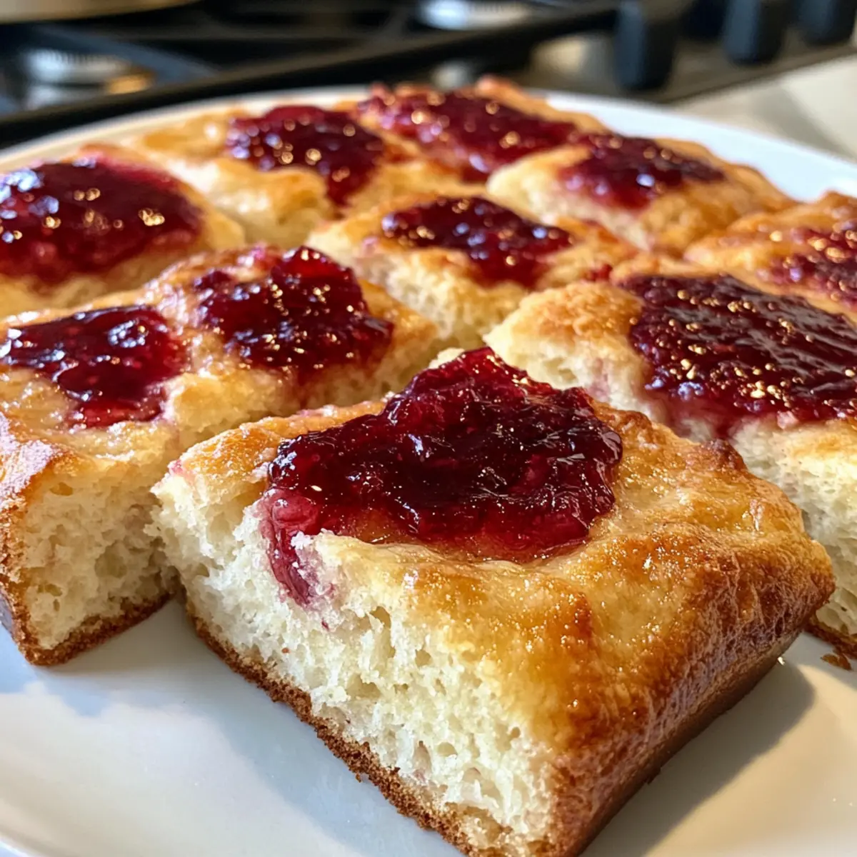 Jam Donut Focaccia: A Sweet Twist for Your Brunch Table
