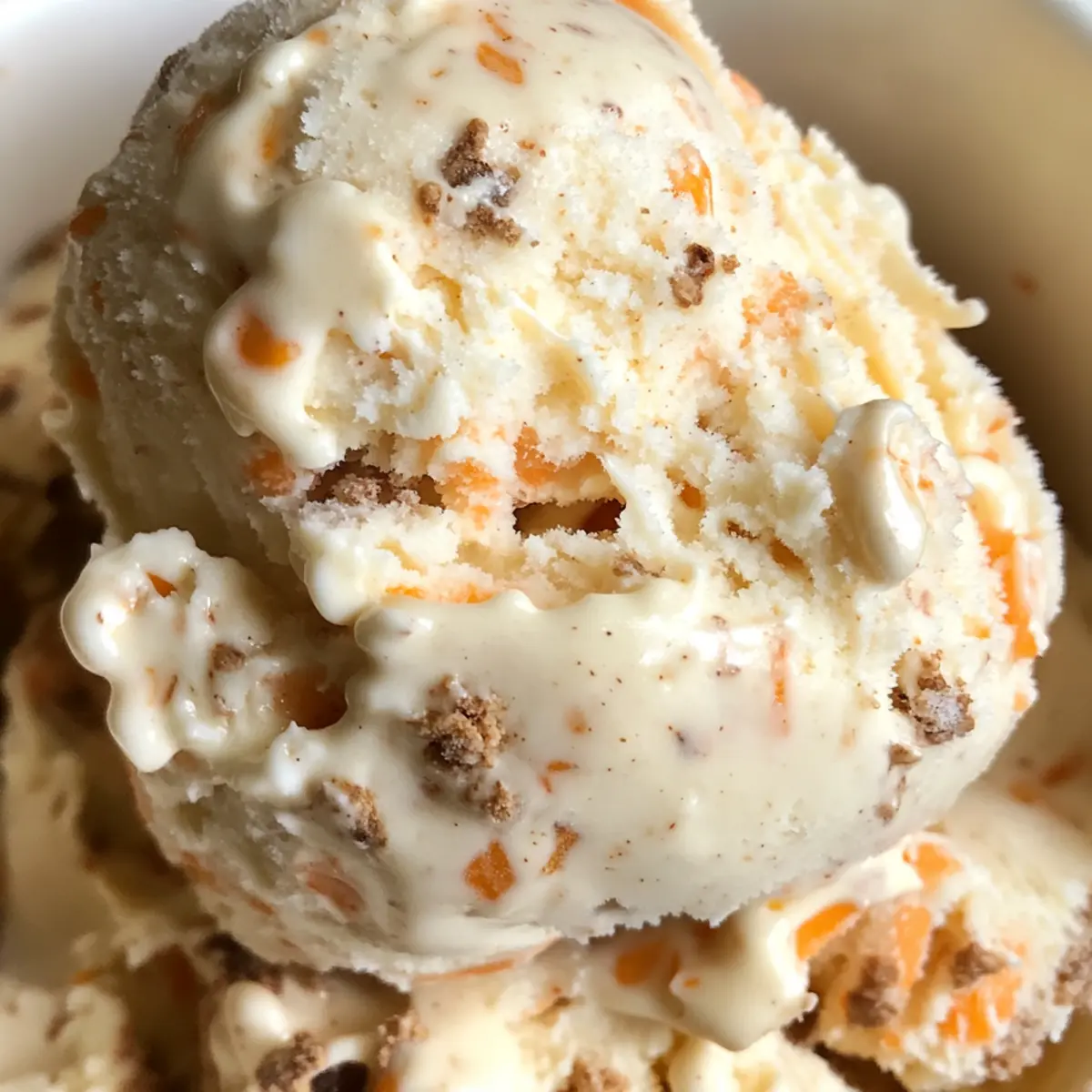 Creamy Carrot Cake Ice Cream That’s a Slice of Happiness