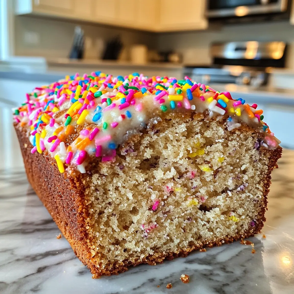 Brown Butter Birthday Cake Banana Bread That Steals the Show