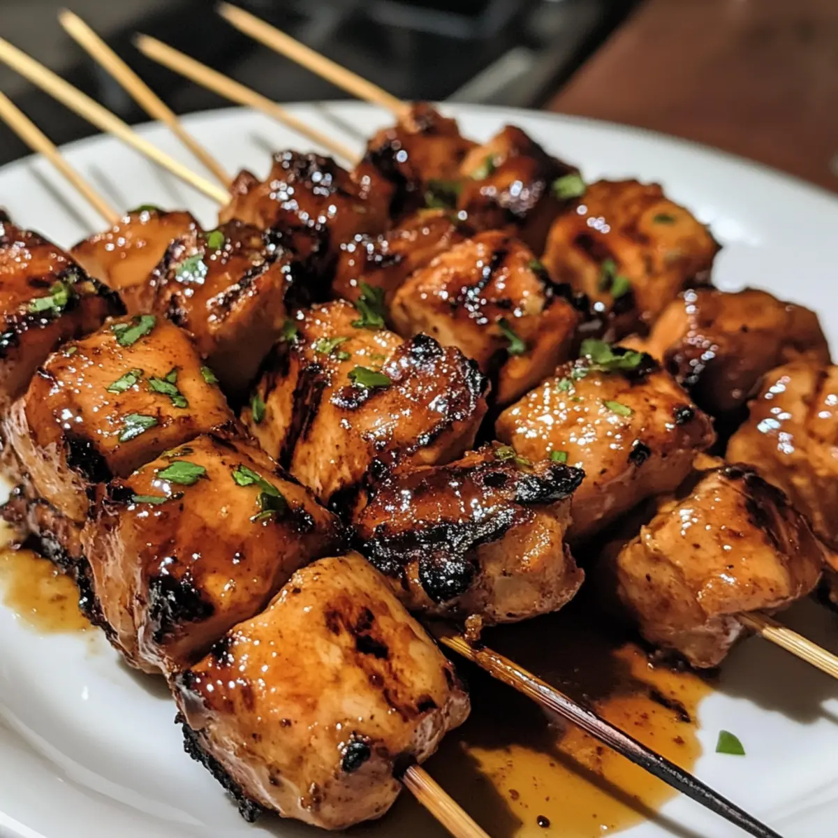 Filipino Barbecue Chicken Skewers with Sweet-Smoky Bliss