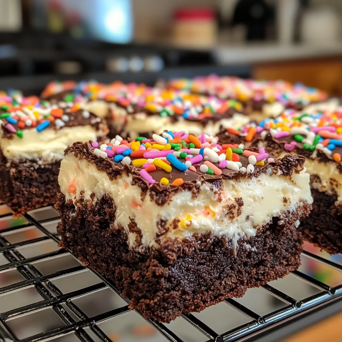 Decadent Deviled Brownies: A Creamy Easter Delight