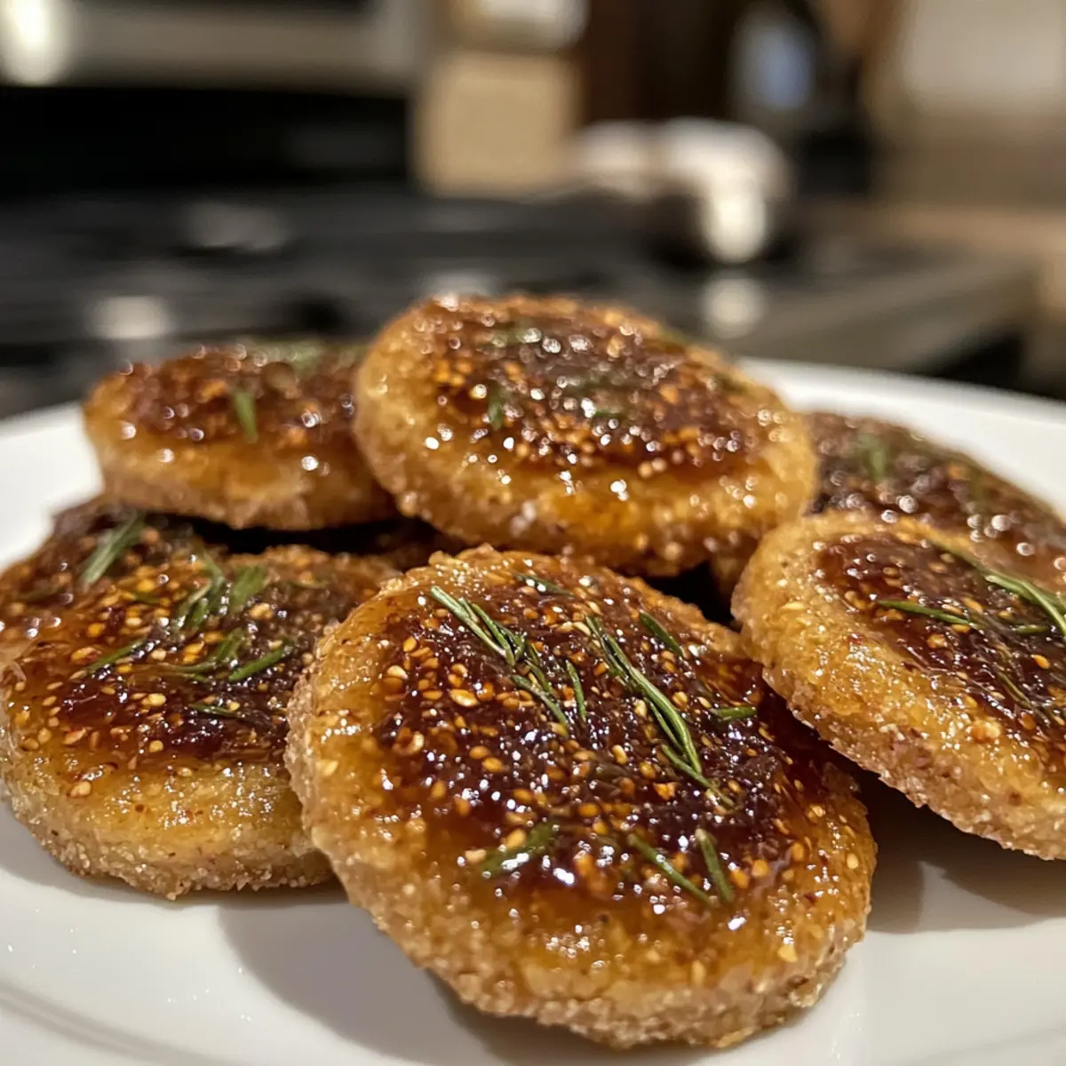 Sweet and Savory Rosemary and Spiced Fig Thumbprint Bliss