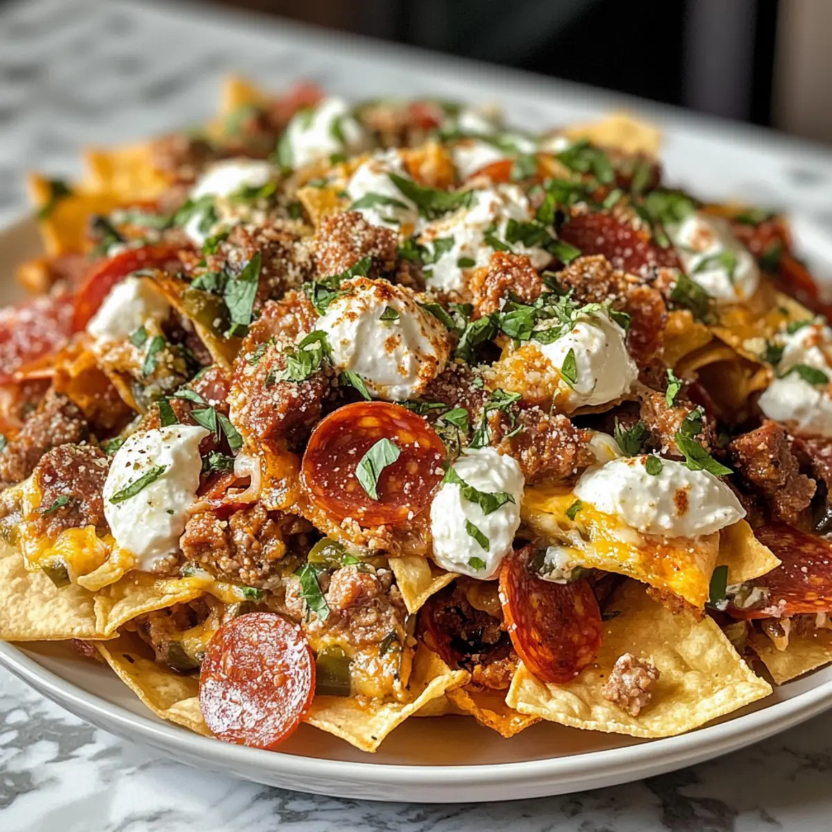 Italian Nachos: A Crispy Twist on Your Favorite Snack