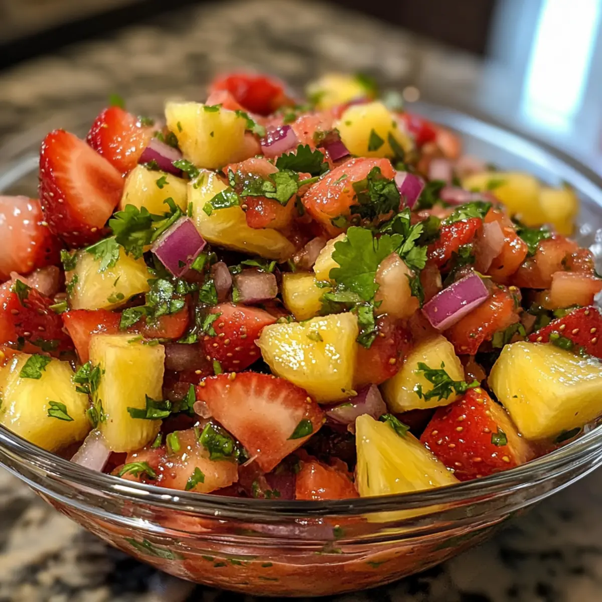 Strawberry Pineapple Salsa