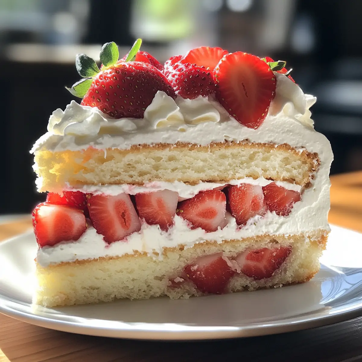 Irresistible Strawberry Shortcake Layered Slice to Savor