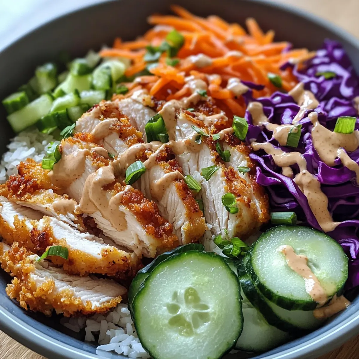 Savor Chicken Crispy Rice Salad