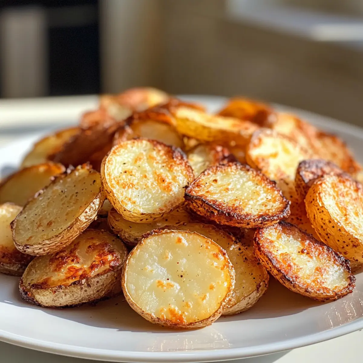 Crispy Air Fryer Sliced Potatoes for a Healthier Snack