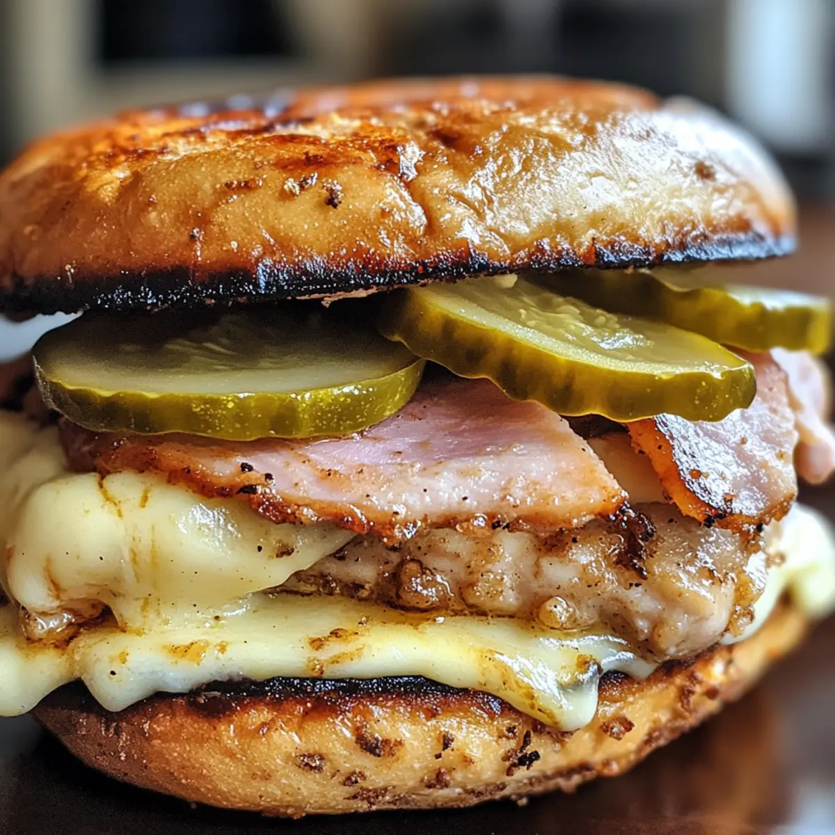 Savor the Flavor: Grilled Mojo Chicken Cuban Sandwich Delight