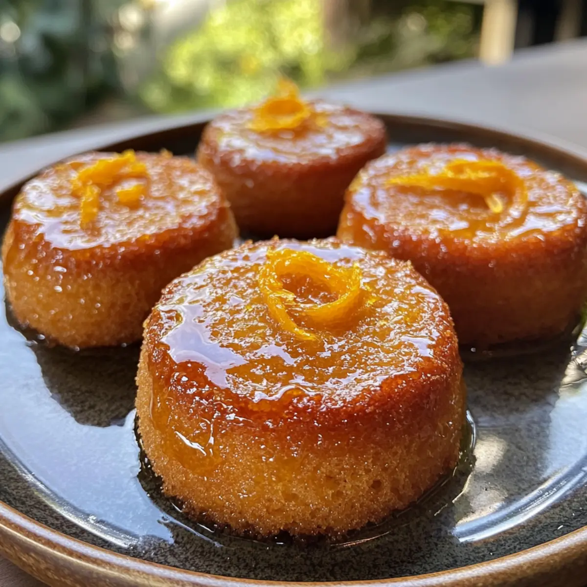 Orange Honey Cakes