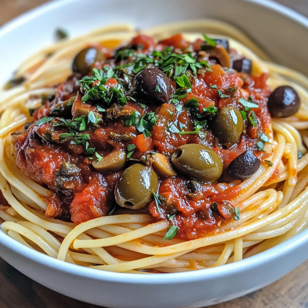 Savory Puttanesca Sauce Made Easy in Just 20 Minutes