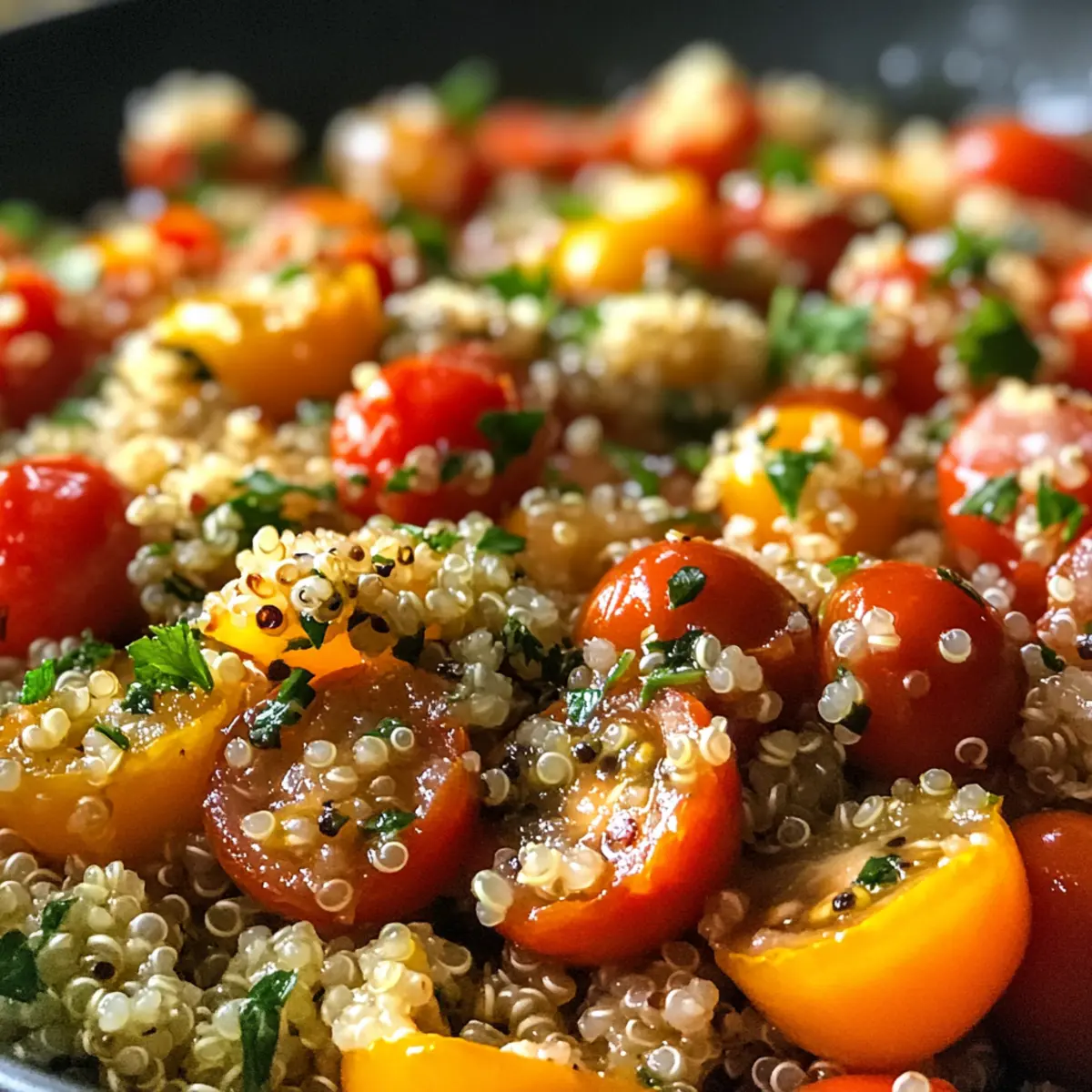 Savory Tomato Quinoa: A Flavorful Gluten-Free Delight