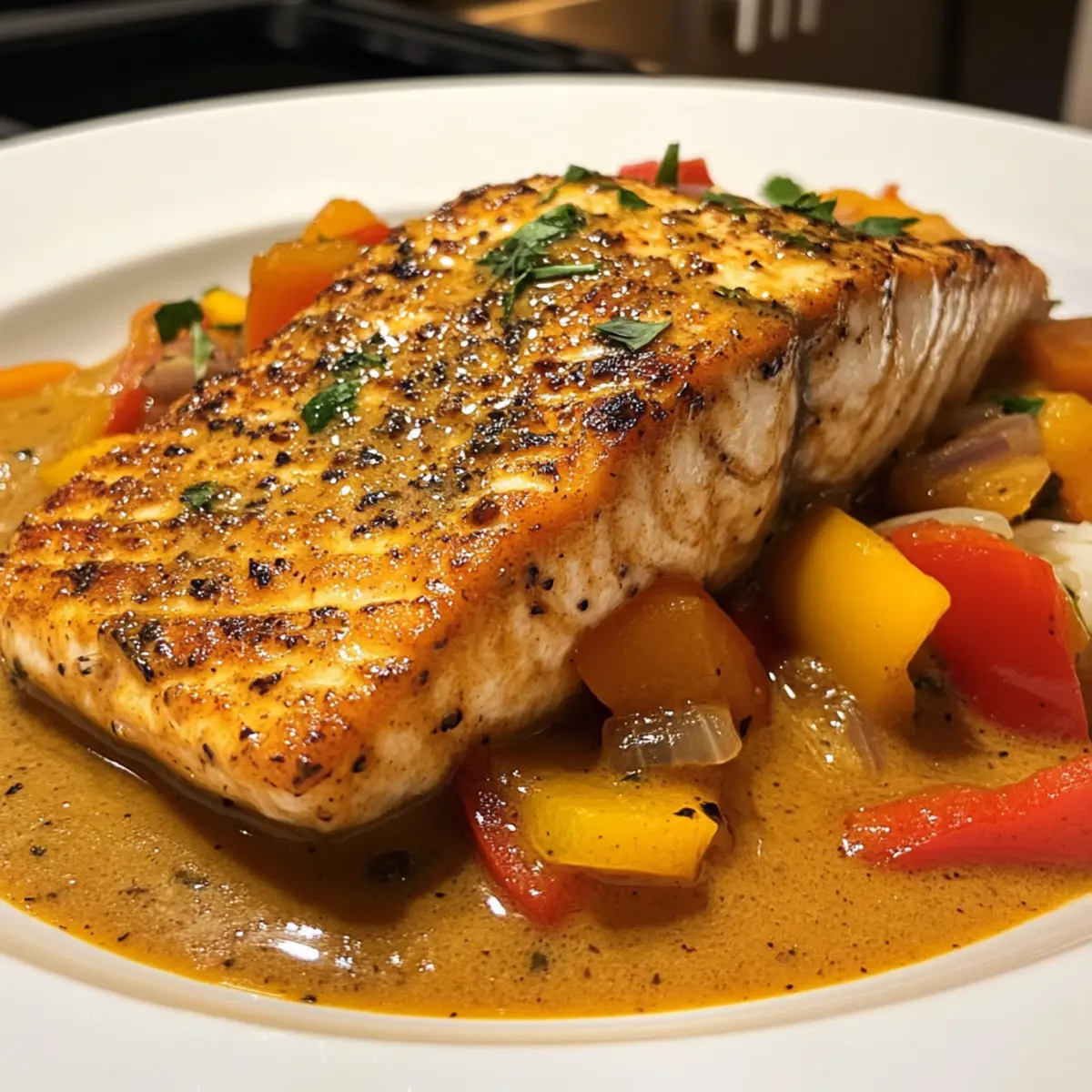 Caribbean-Style Coconut Curry Salmon in 30 Minutes Flat