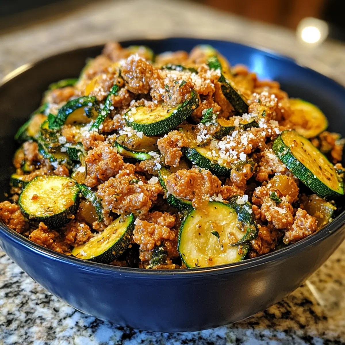Ground Turkey and Zucchini Skillet: A Healthy Comfort Meal