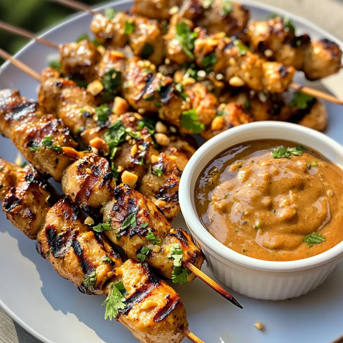 Savory Thai Chicken Satay with Peanut Sauce You’ll Adore