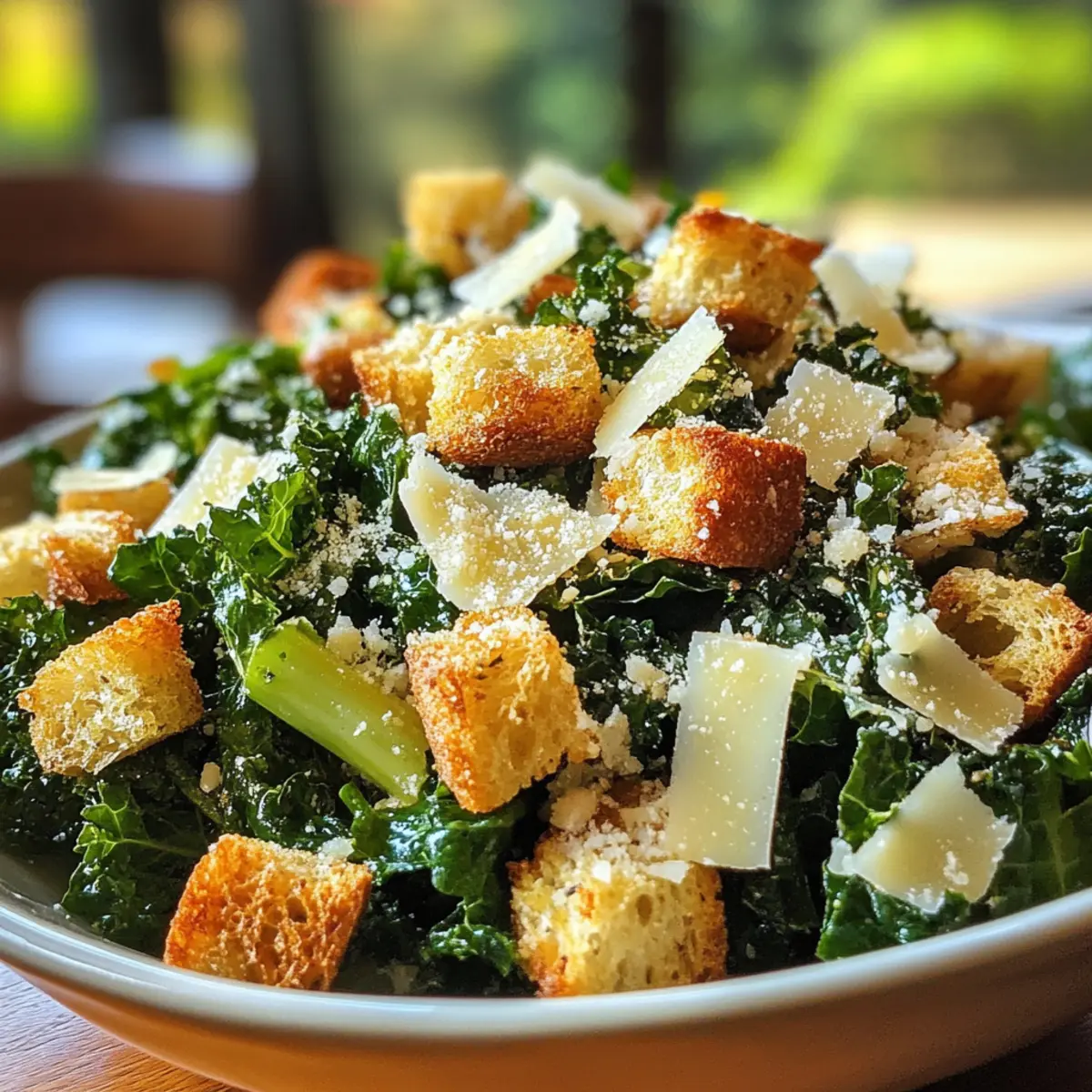 Lemon Parmesan Kale Salad: A Zesty and Crunchy Delight