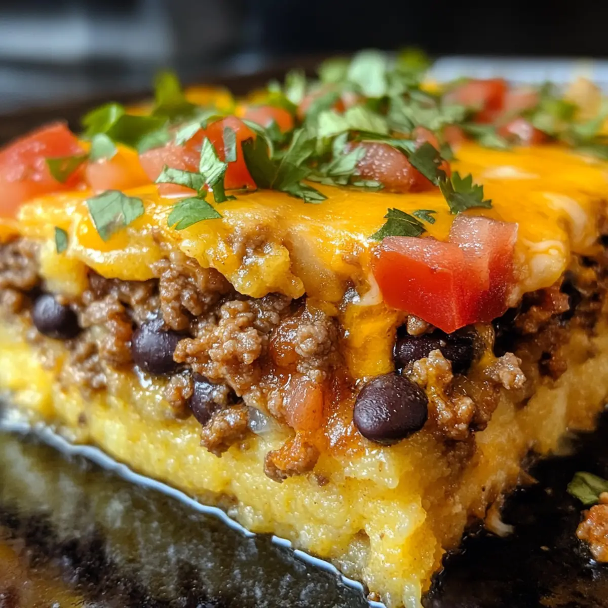 Spicy Taco Polenta Bake: A Flavorful Gluten-Free Delight