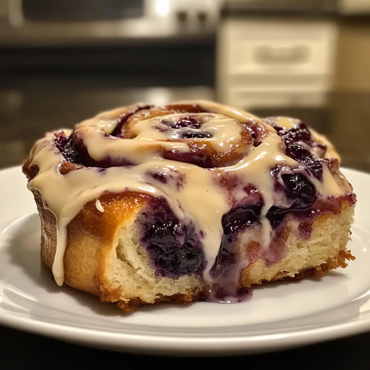Blueberry Muffin Cinnamon Rolls That Melt in Your Mouth