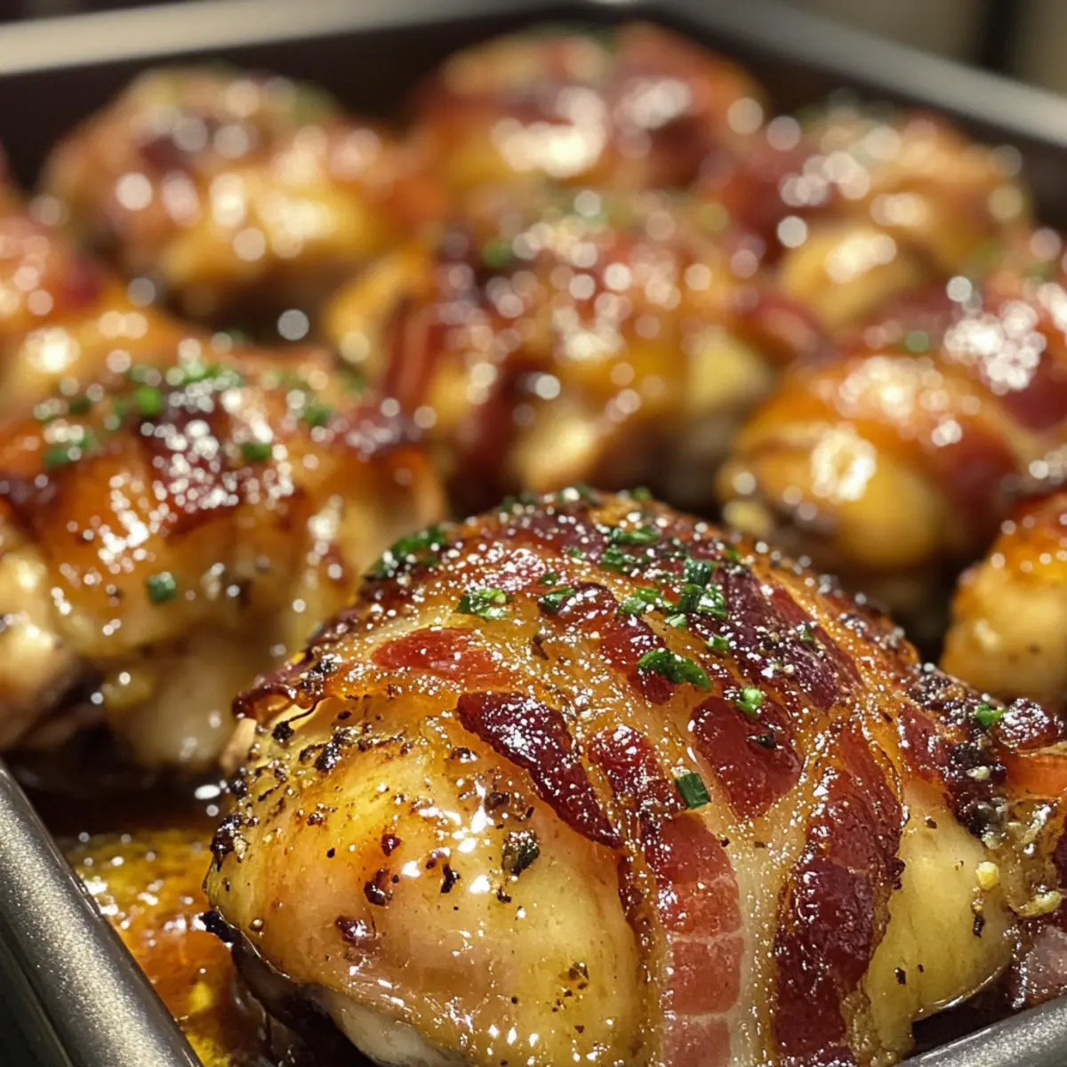 Maple Garlic Bacon Chicken: A Sweet Savory Dinner Delight