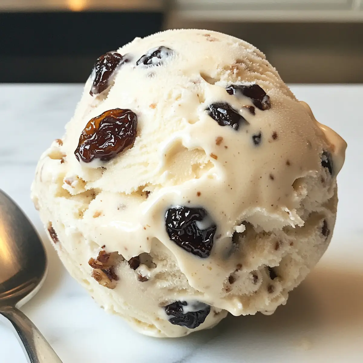Creamy Homemade Rum Raisin Ice Cream You’ll Love