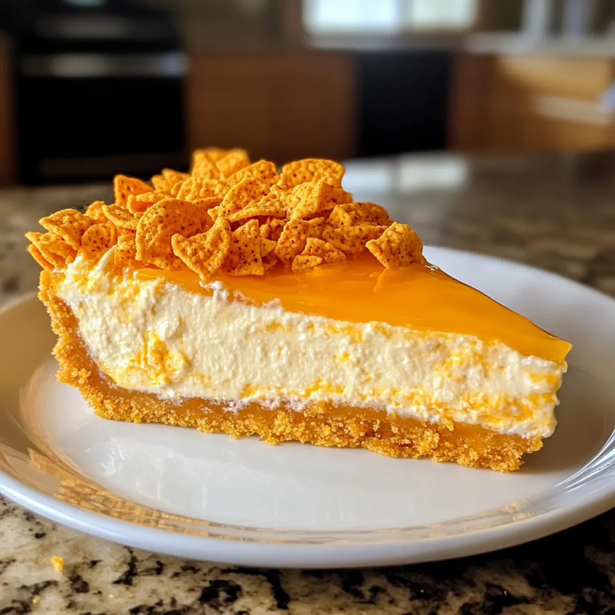 Mountain Dew Cheesecake with Dorito Crust: A Bold Twist!