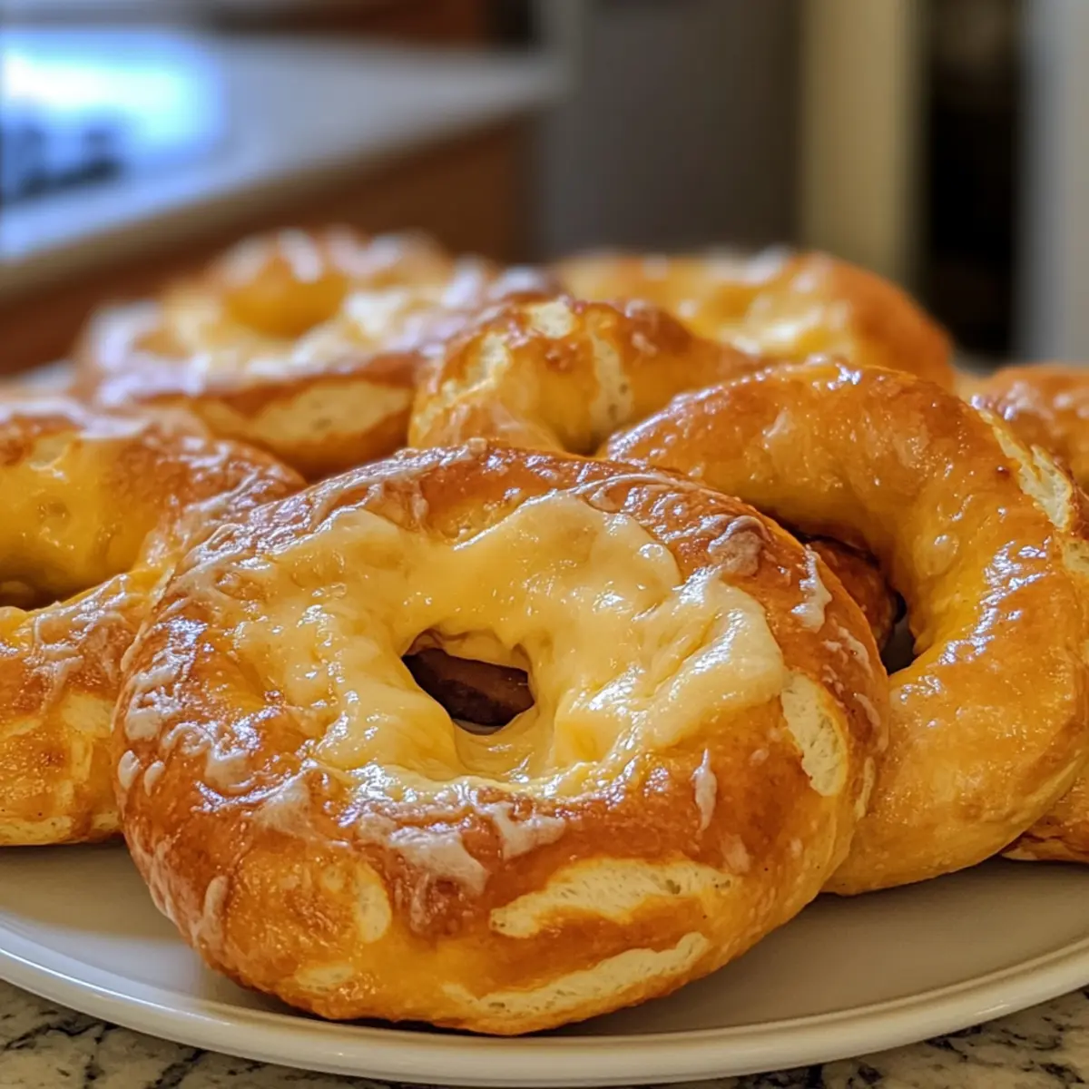 Cheese Stuffed Pretzels