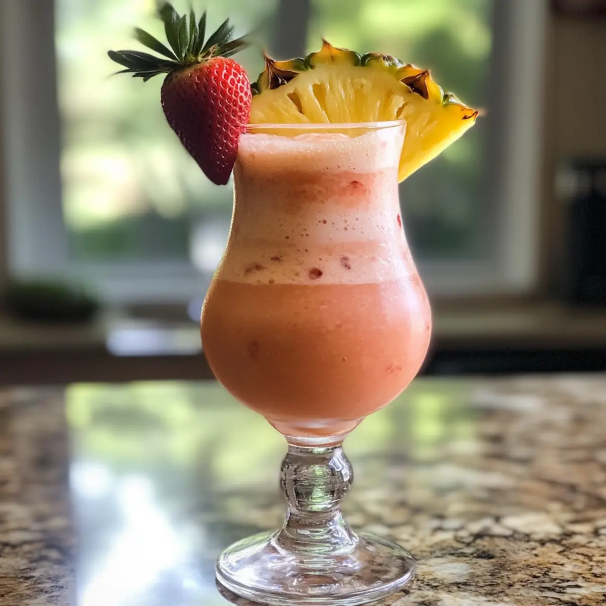 Refreshing Virgin Strawberry Pina Colada Mocktail for Summer Bliss