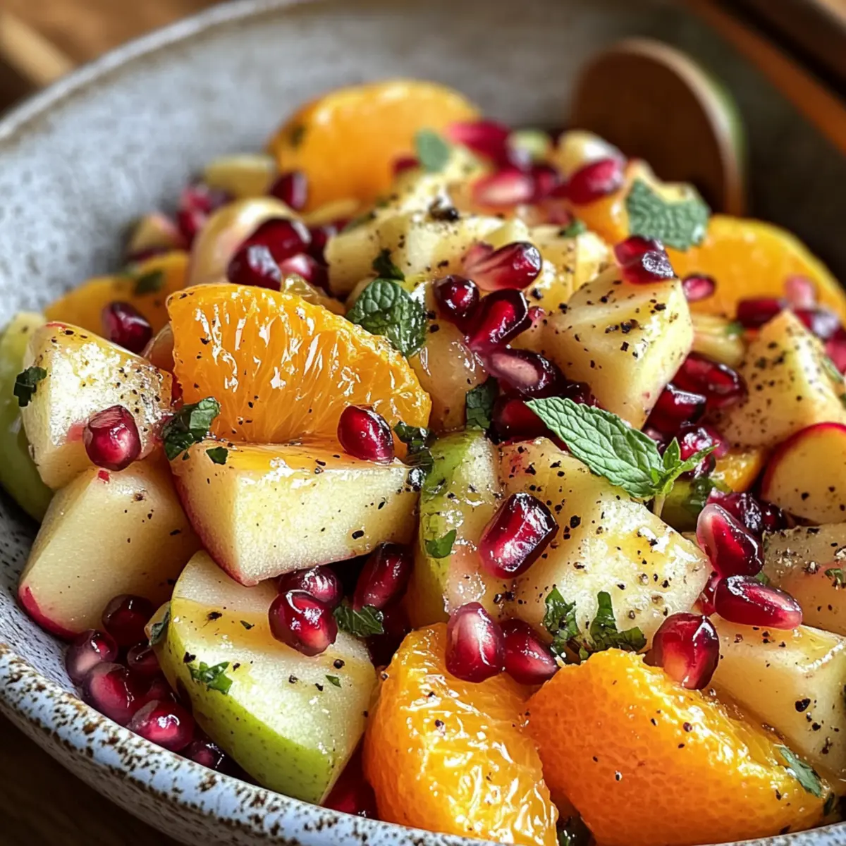 Winter Fruit Salad that Brightens Cold Days with Freshness