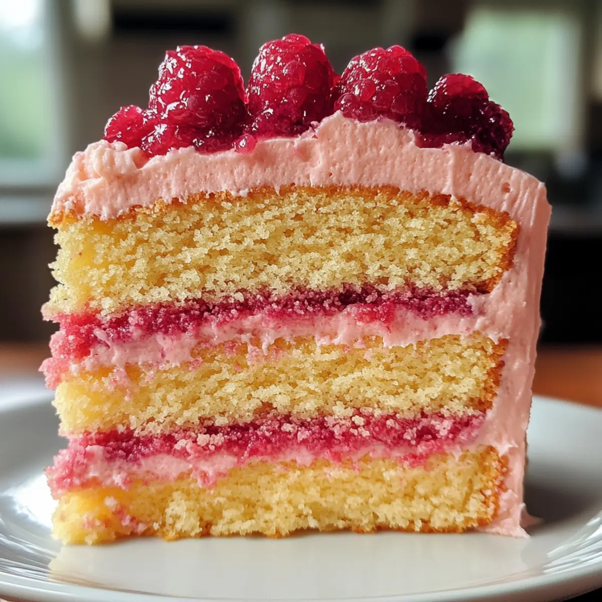 Giant Sugar Cookie with Raspberry Buttercream Bliss