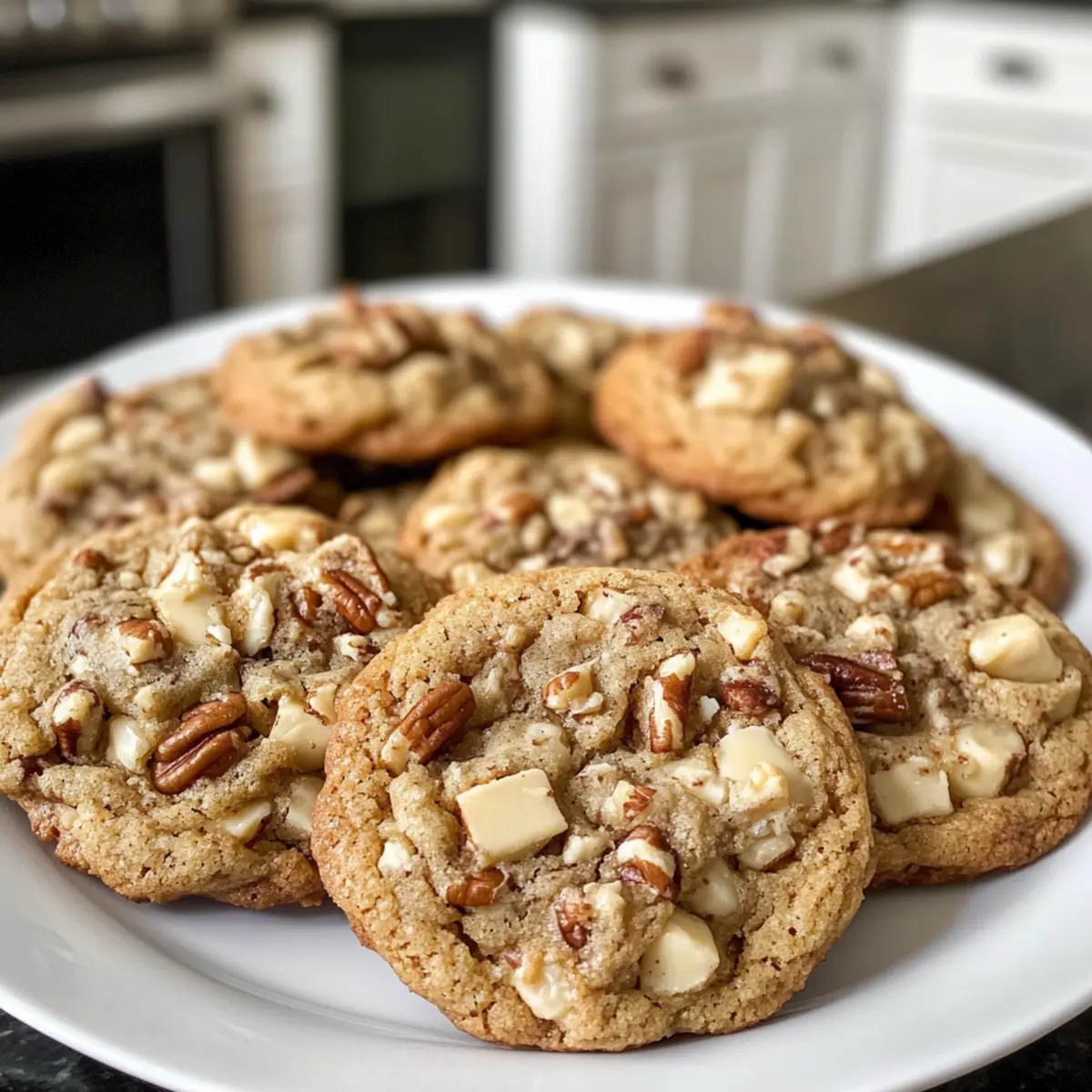 Chai White Chocolate Toffee Cookies for Cozy Moments