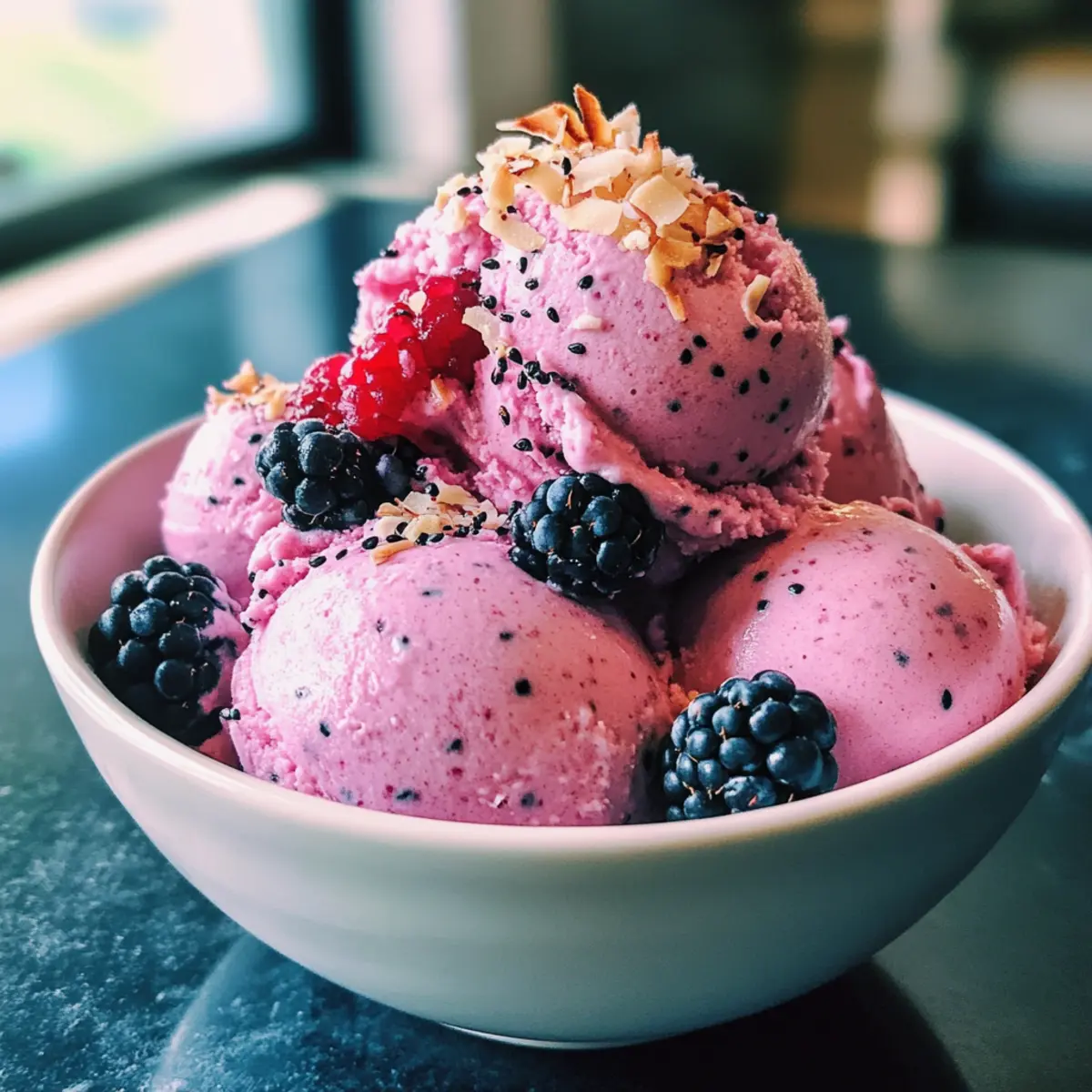 Deliciously Creamy Dragon Fruit Ice Cream: A Tropical Escape