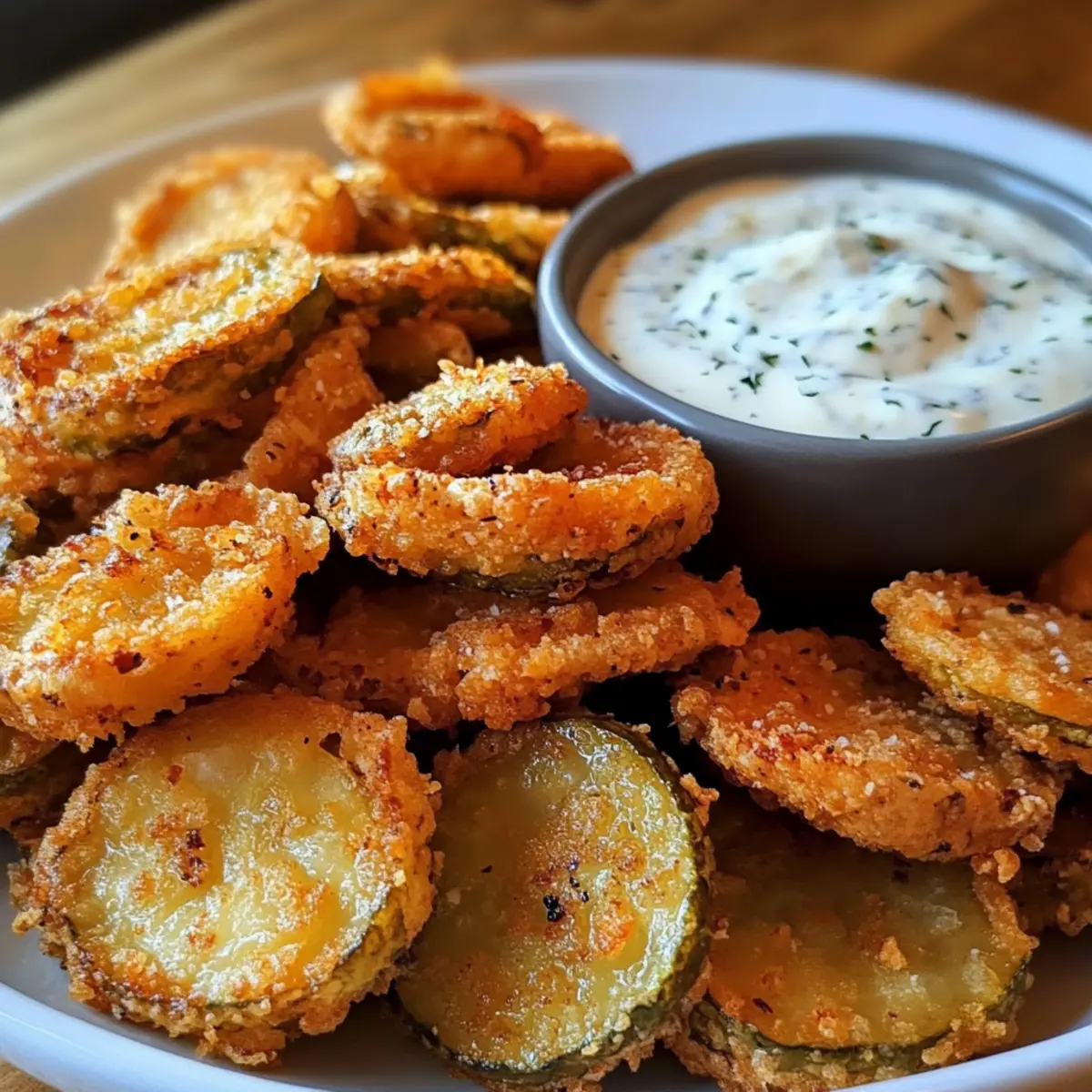 Crispy Fried Pickles With Ranch: Your New Favorite Snack!