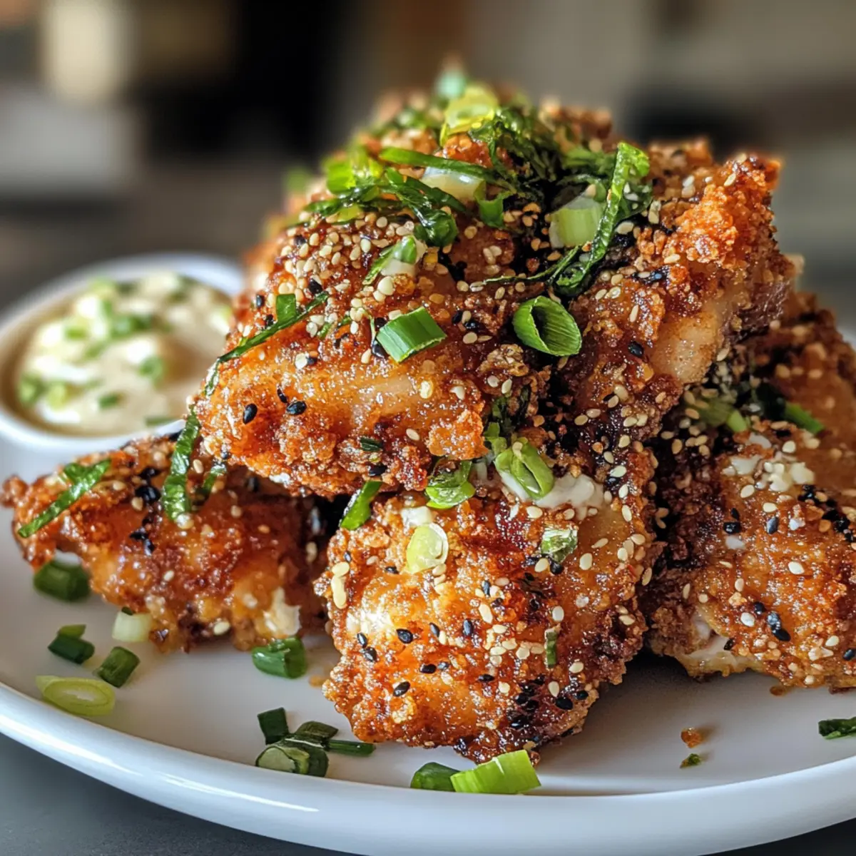 Golden Hawaiian Fried Chicken: Crispy Joy in Every Bite