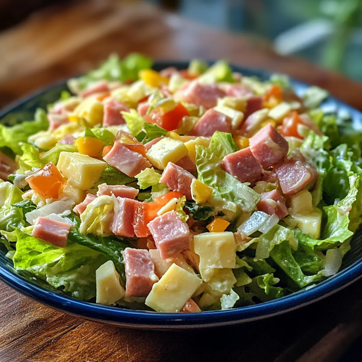Classic Columbia 1905 Salad with Ham and Swiss