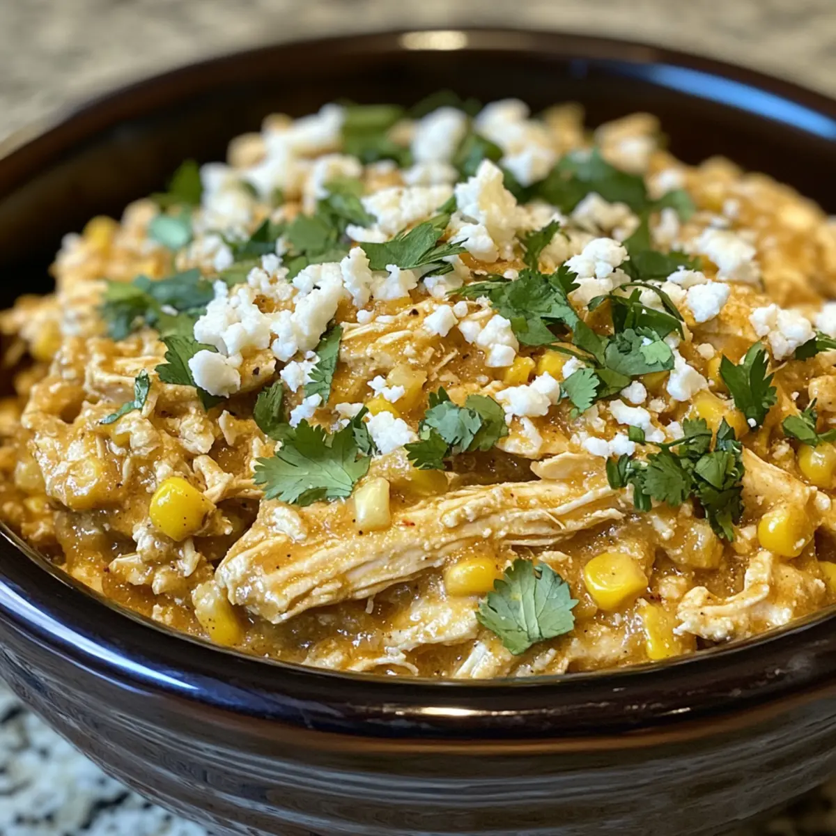 Slow Cooker Street Corn Chicken