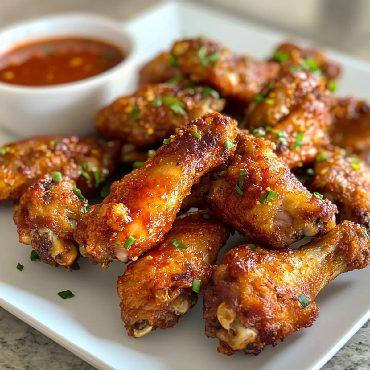 Crispy Spicy Oven Baked Chicken Wings for Flavor Lovers