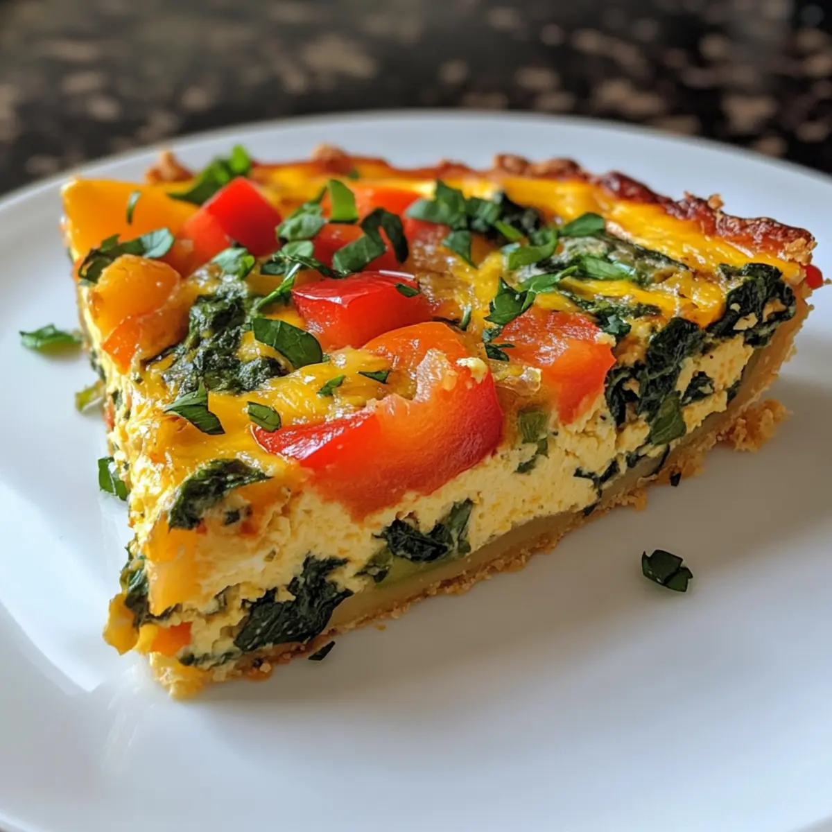 Crustless Veggie Quiche: A Guilt-Free Breakfast Bliss