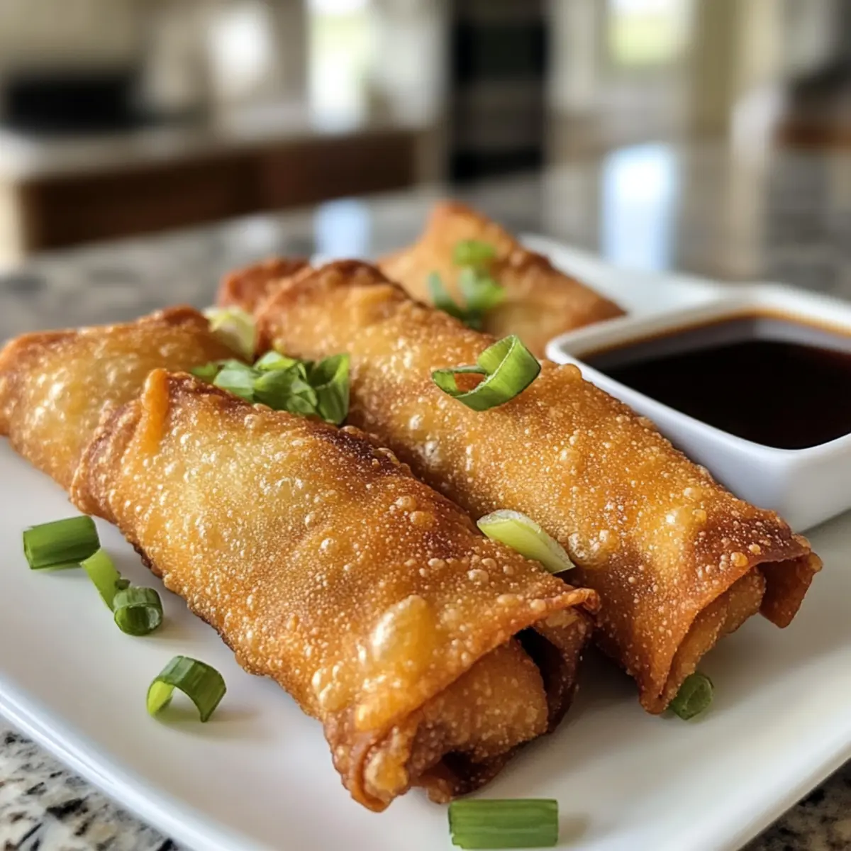 Crispy Tasty Teriyaki Chicken Egg Rolls You’ll Crave!