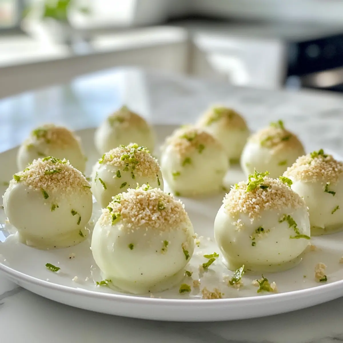 Zesty Key Lime Truffles That Melt in Your Mouth