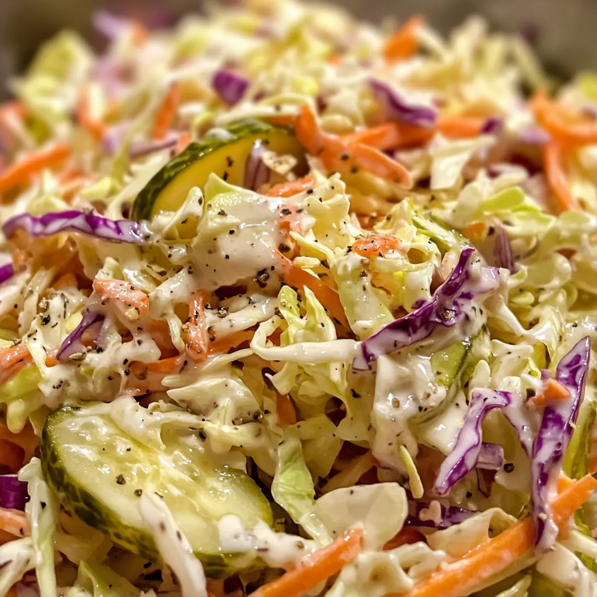 Sweet and Spicy Pickle Slaw That Elevates Any Meal