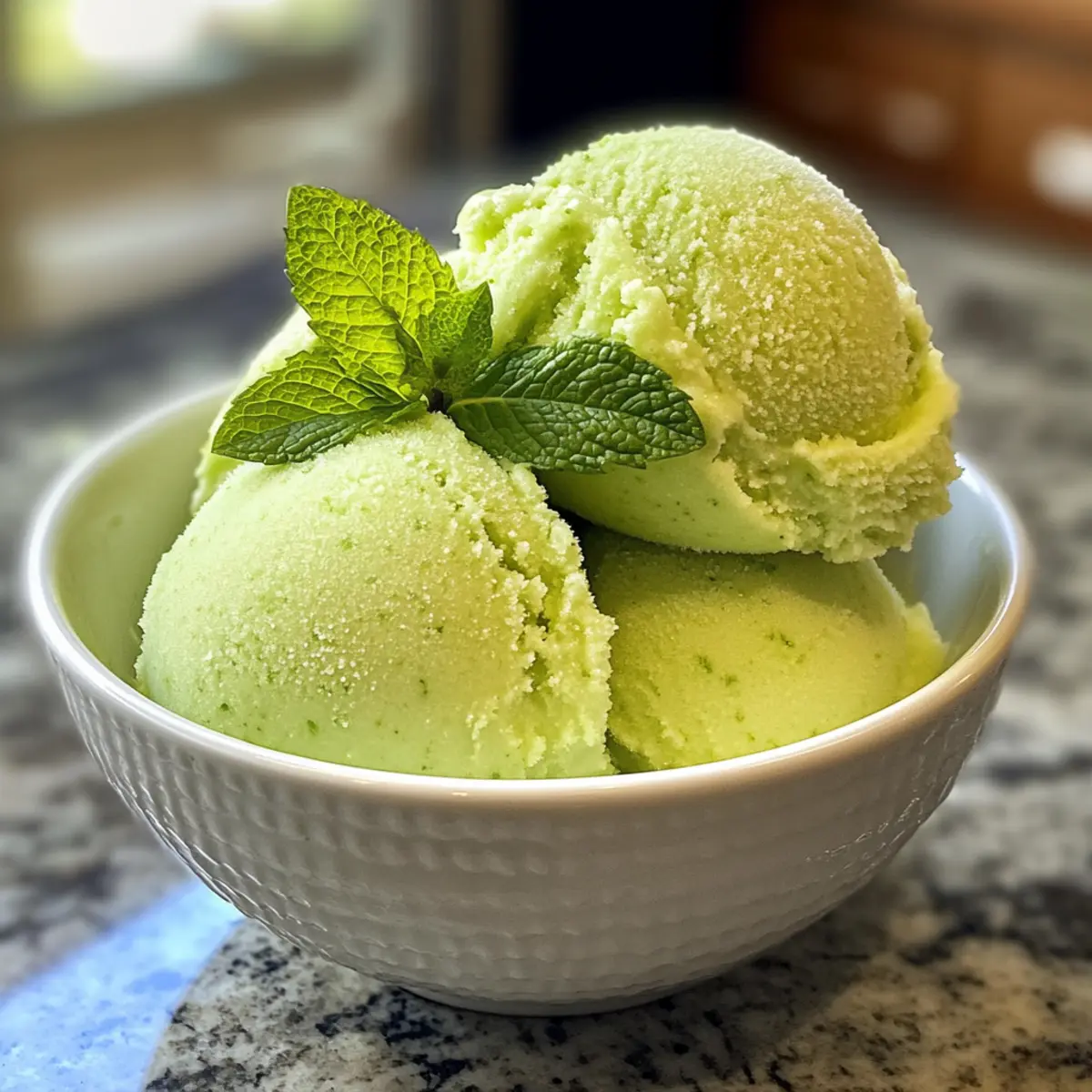 Refreshing Homemade Lime Sorbet for a Guilt-Free Treat